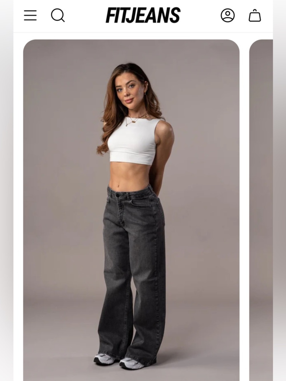 FITJEANS Baggy Grey